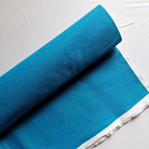 Cotton Canvas Fabric, Cotton Canvas, Printed Cotton Canvas Panels, Organic Canvas, Vegan Fabric, Blue Canvas, Cotton Fabric