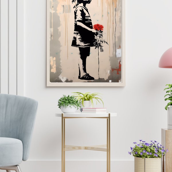 Gifts for friends | Gifts | Gifts for girls | Birthday gifts | Decoration | Interior decoration | Banksy wall art