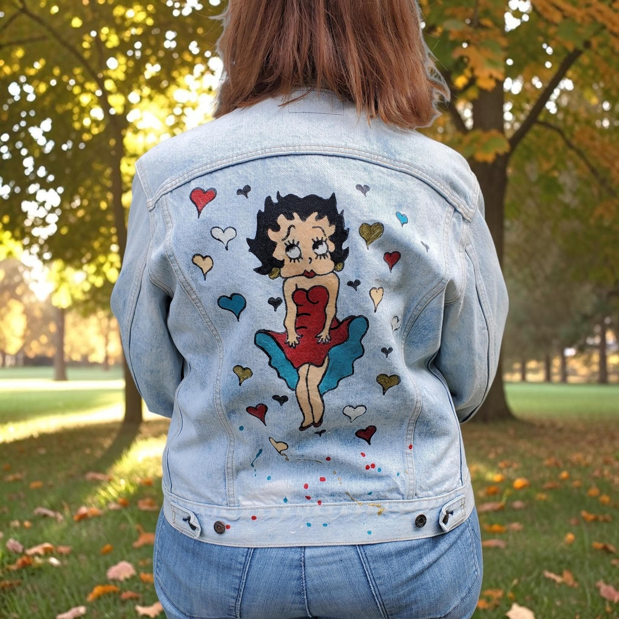 ベティ・ブープ クロップドジャケット Betty Boop Jacket - Etsy