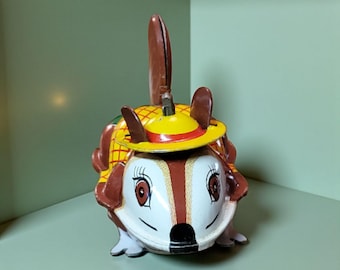 1950年代アルプスゼンマイ式おもちゃ犬 ALPS社製 アルプスビンテージ