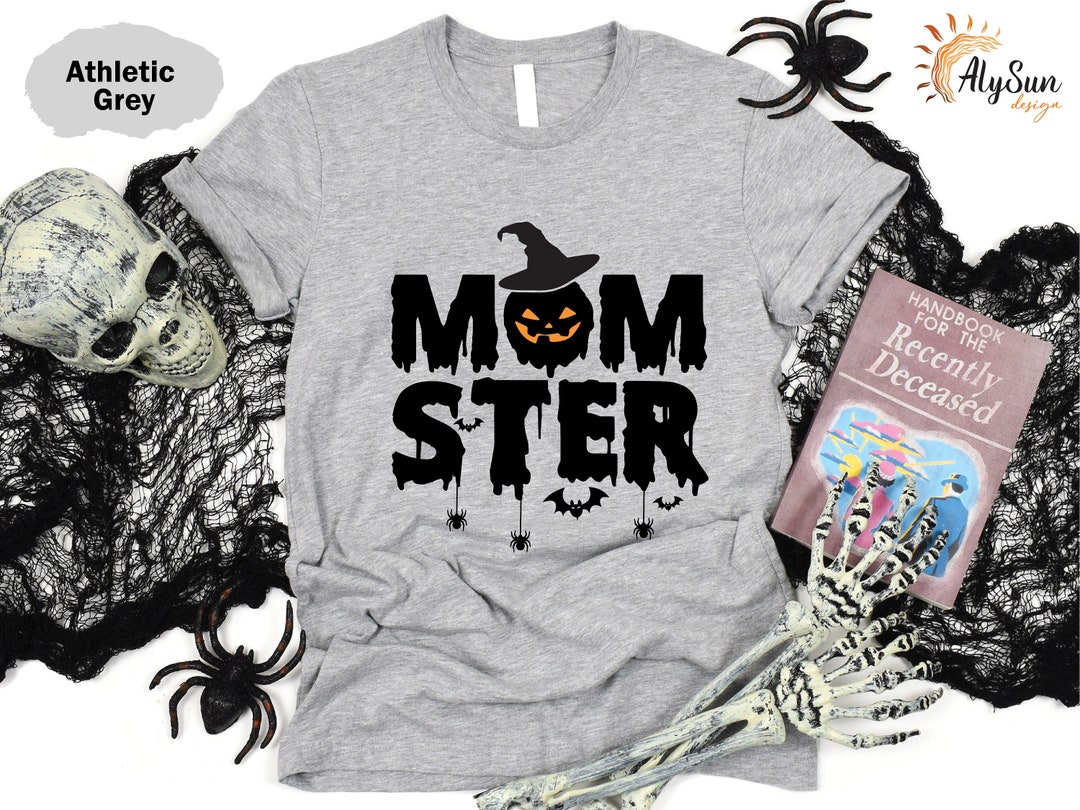Momster Funny & Cute Halloween Mom Shirt