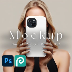 Tough iPhone Mockup, Smart Object PSD, JPG, Phone Case Mockup, iPhone Case Mockup, iPhone Mockup