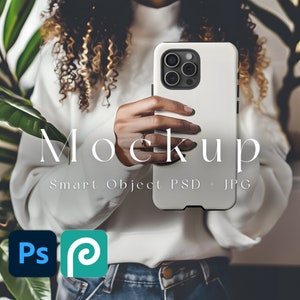 iPhone Mockup, Smart Object PSD, JPG, Phone Case Mockup, iPhone Case Mockup, iPhone Mockup