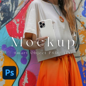 iPhone Mockup, Smart Object PSD, JPG, Phone Case Mockup, iPhone Case Mockup, iPhone Mockup