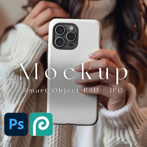 iPhone Case mockup  Iphone Mockup tough Case Mockup smart mockup Printify Tough Case drag and drop template