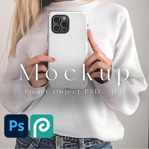 iPhone Mockup, Smart Object PSD, JPG, Phone Case Mockup, iPhone Case Mockup, iPhone Mockup
