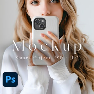 Tough iPhone Mockup, Smart Object PSD, JPG, Phone Case Mockup, iPhone Case Mockup, iPhone Mockup