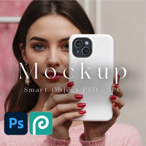 Tough iPhone Mockup, Smart Object PSD, JPG, Phone Case Mockup, iPhone Case Mockup, iPhone Mockup