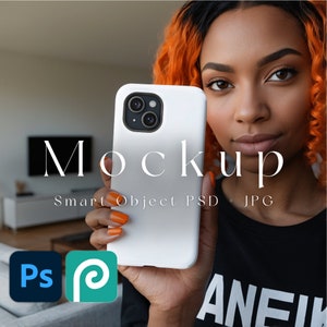 Tough iPhone Mockup, Smart Object PSD, JPG, Phone Case Mockup, iPhone Case Mockup, iPhone Mockup