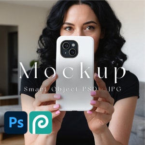 Tough iPhone Mockup, Smart Object PSD, JPG, Phone Case Mockup, iPhone Case Mockup, iPhone Mockup