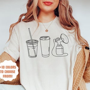 Pump & Dump Funny Breastfeeding And Drinking Tshirt Pump & Dump Funny Breastfeeding And Drinking Tshirt