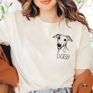 Custom Whippet Dog Tee