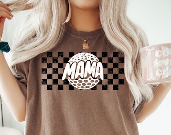 Mama golfshirt | Golf moeder shirt | Moederdagcadeau | Golfliefhebber cadeau | Cadeau voor moeder | Golfshirt voor dames | Golfer moeder shirt | Golf moeder cadeaus