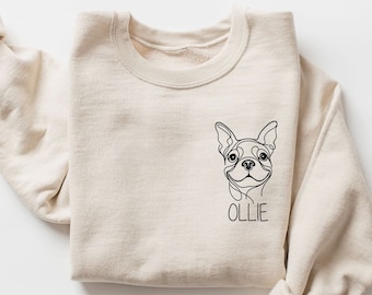 Moletom personalizado do Boston Terrier | Suéter do Boston Terrier | Presente para quem ama o Boston Terrier | Mãe do Boston Terrier | Moletom do Boston Terrier