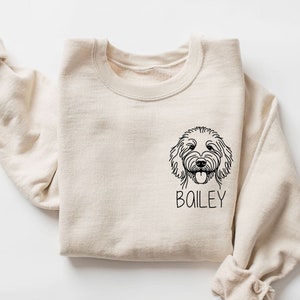 Personalized Goldendoodle Sweater