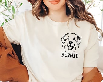 Personlig Pyrenéerna-t-shirt | Pyrenéerna-hundtröja | Pyrenéerna-älskare-tröja | Pyrenéerna-mamma-tröja | Anpassad Pyrenéerna-tröja