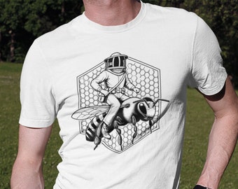 Camiseta vintage de apicultor / Regalo amante de las abejas / Camisa de lucha contra las abejas / Ideas de regalos del apicultor / Camiseta de apicultura / Regalo de abeja de miel