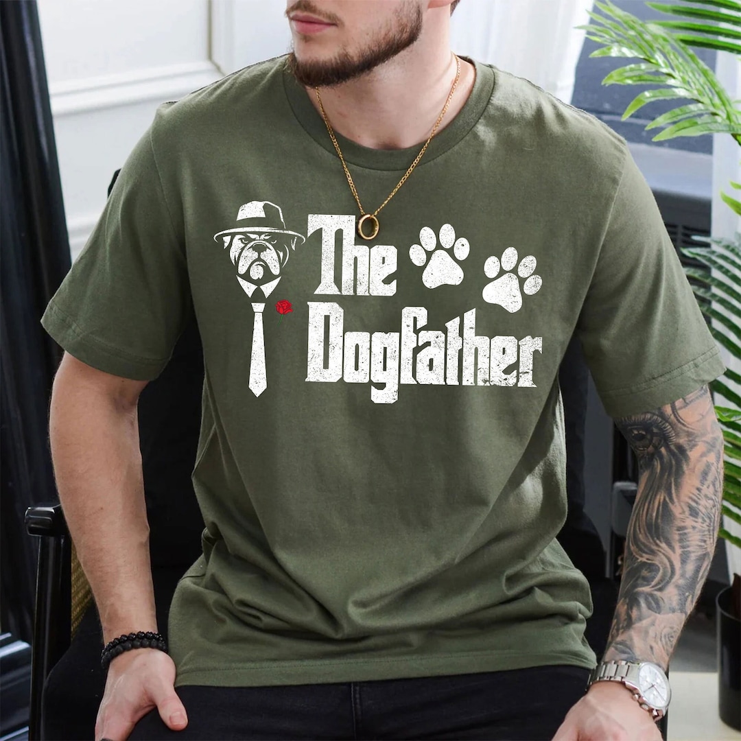 Camiseta The Dogfather! - Camisetas Graciosas. Ofertas Y
