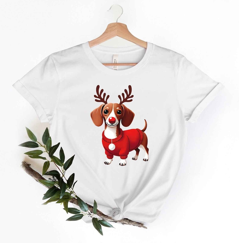 Dachshund Christmas T-Shirt