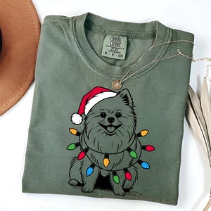 Christmas Pomeranian Tee