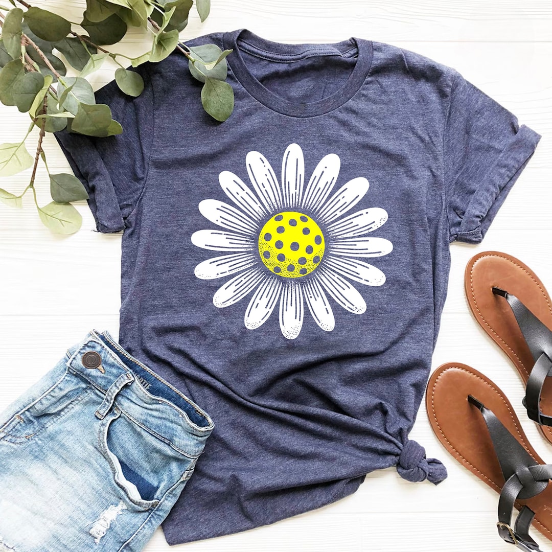 Daisy Pickleball Tee | Summer Pickleball Shirt | Pickleball Lover | Pickleball Player Tee 