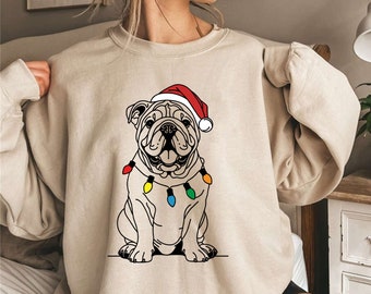 British bulldog hotsell christmas jumper