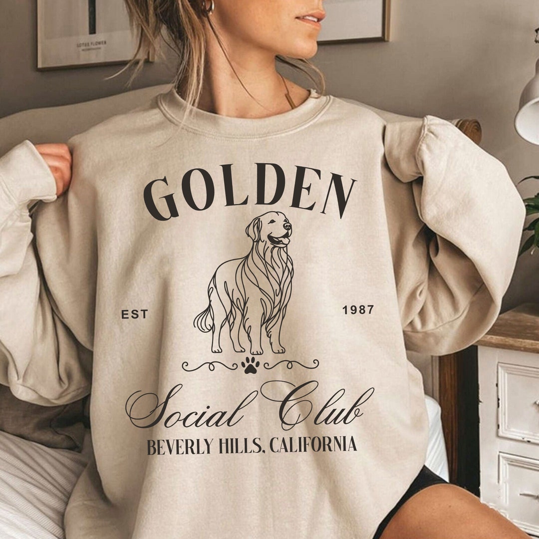 Golden Retriever Club Sweatshirt | Golden Retriever Mom
