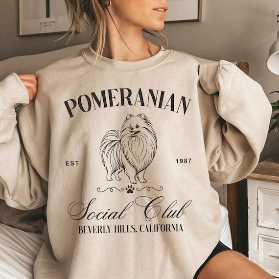 Pomeranian sweatshirt sale