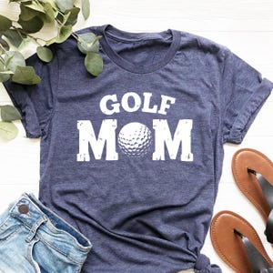 Vintage Golf Mom Shirt | Golf Support T-Shirt | Game Day Golf Mom Gift | Sports Mom Tee | Golf Team Mom Shirt | Golf Lover Shirt