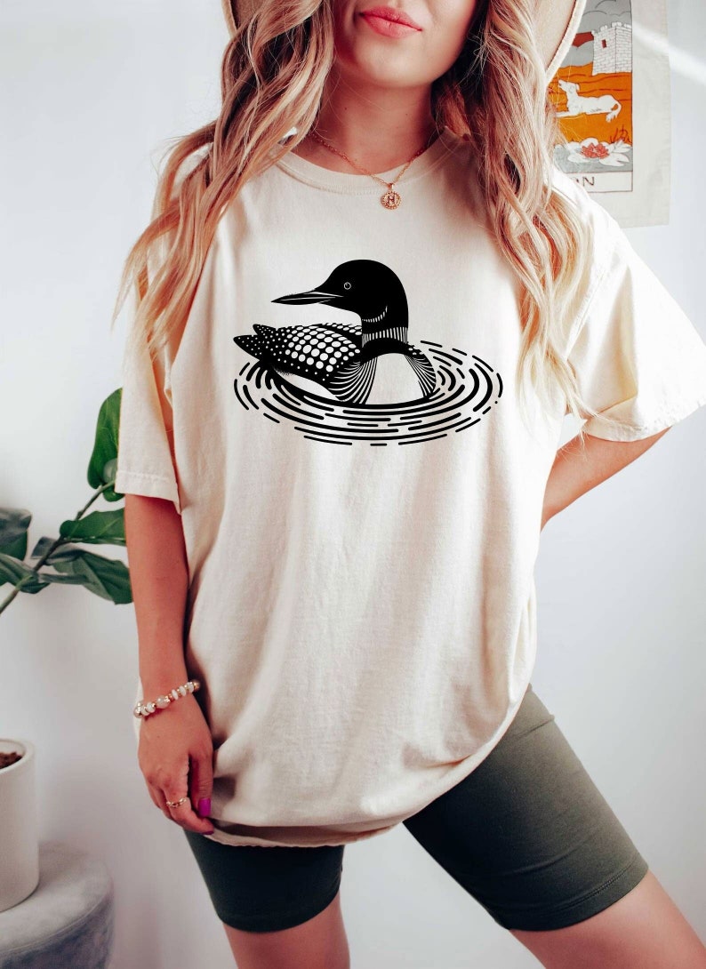 Elegant Common Loon Shirt