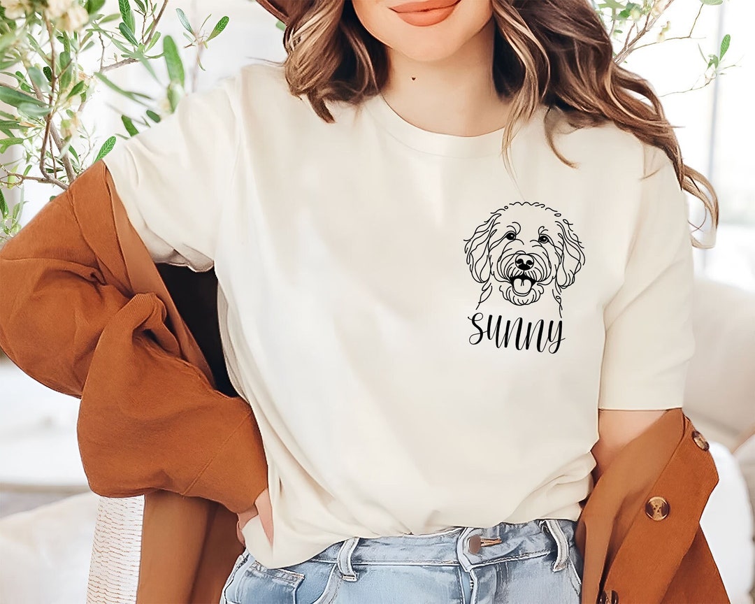 Personalized Goldendoodle Shirt | Custom Dog Name Tee | Doodle Mom ...