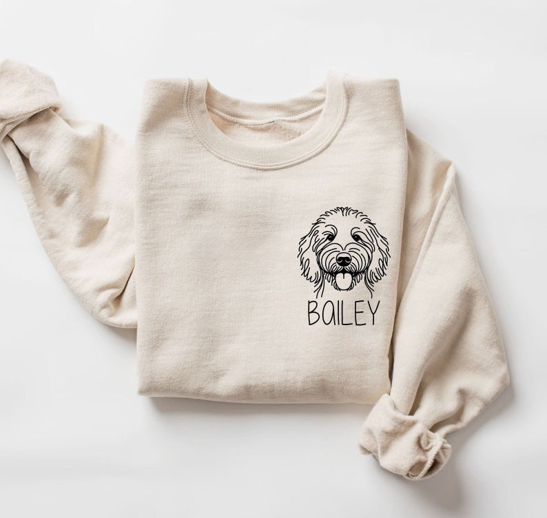 Personalized Goldendoodle Sweater