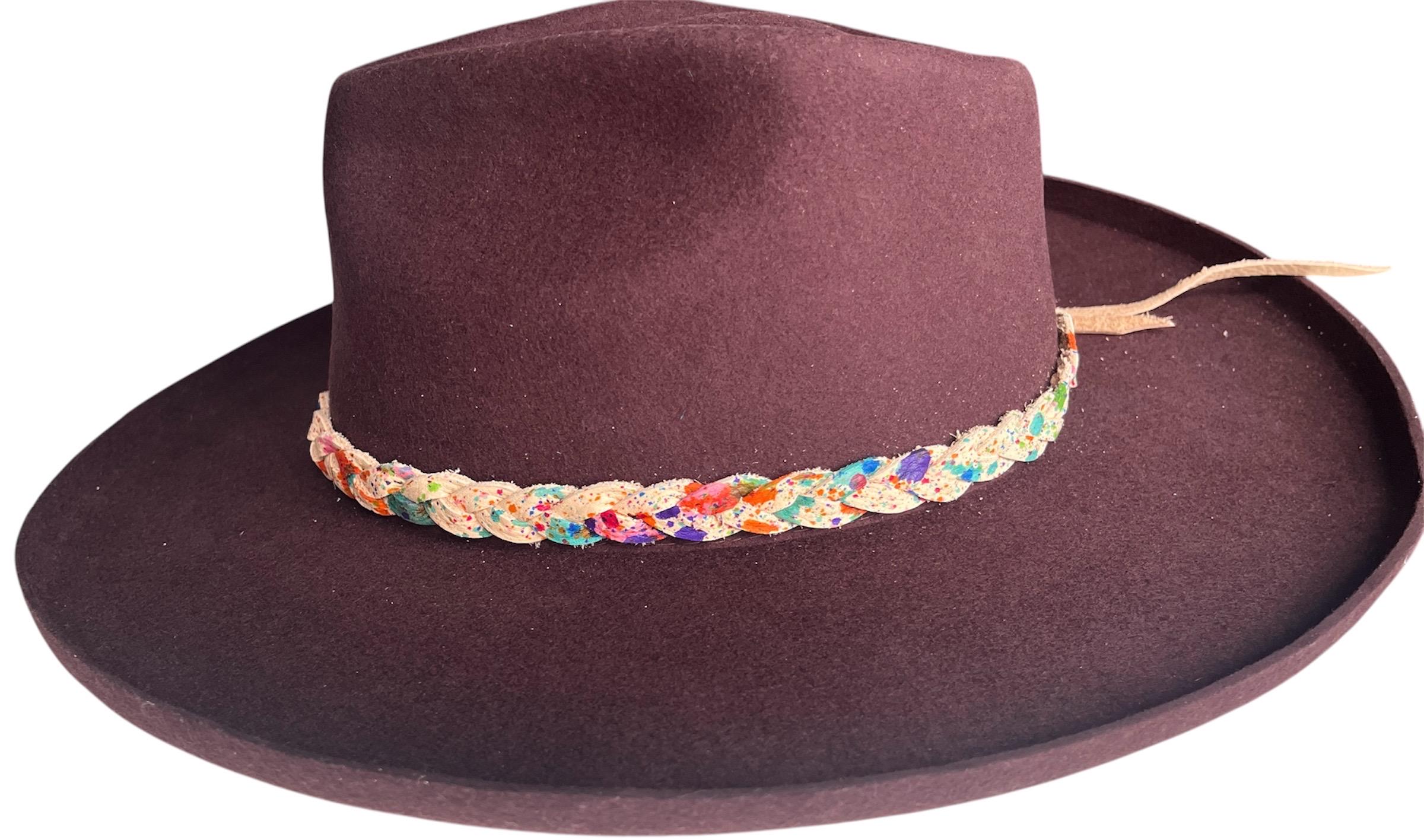 Splatter Fedora - Etsy