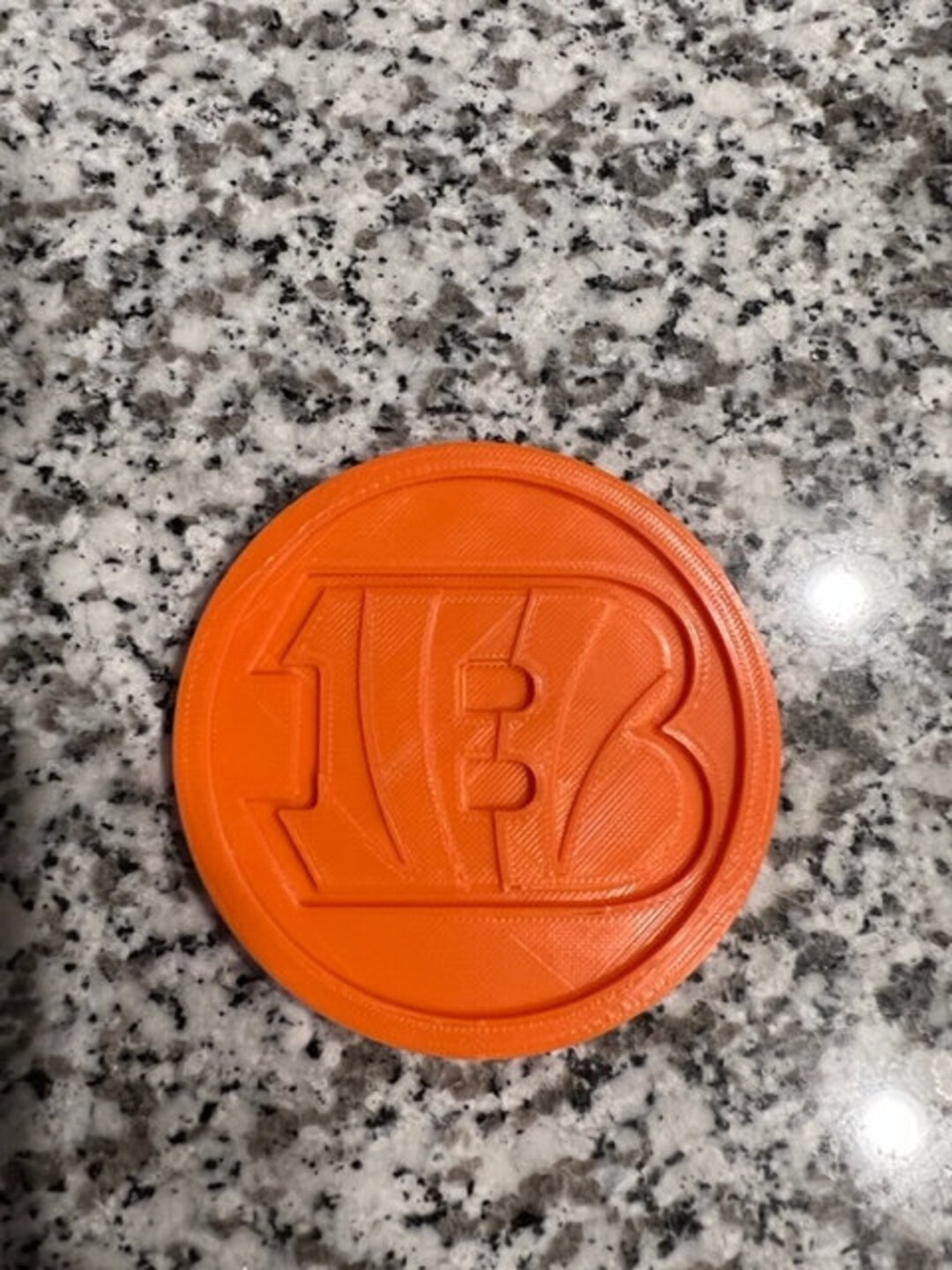 Collier Cincinnati Bengals Imprimé 3D - Chaîne De Sport NFL Fait Main