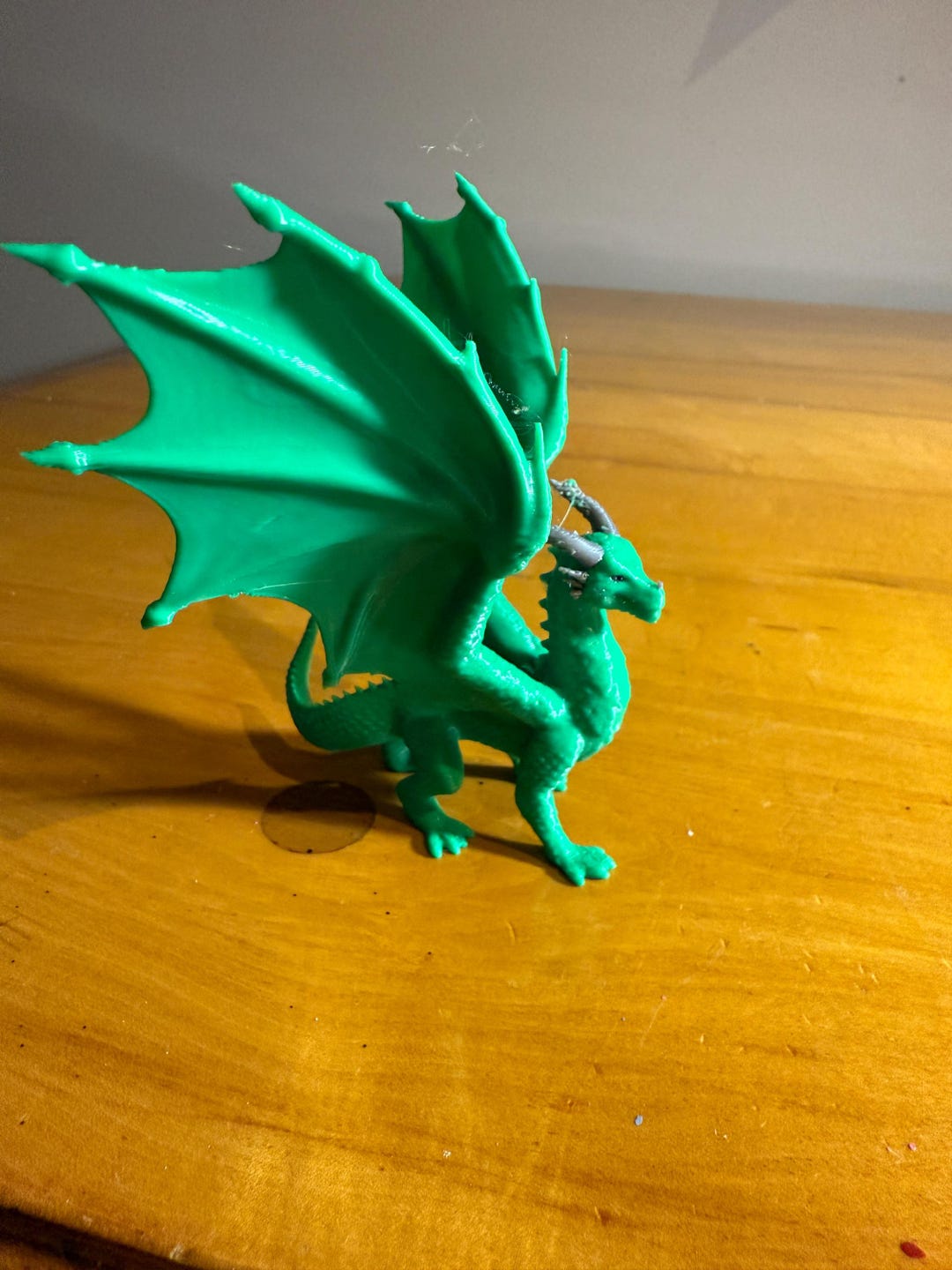Majestic 3D Printed Dragon Figurine – Fantasy Creature Statue, Mythical ...