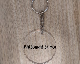 Porte-clés à personnaliser