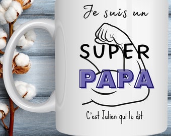 ANOTION Tasse Pour Papa, Cadeau De Fête Des Pères Pour Papa