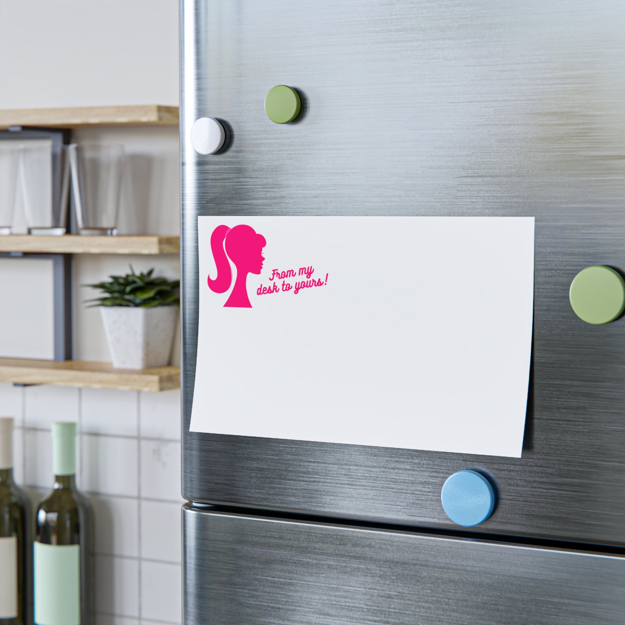 From My Desk to Yours Barbie-inspired 3M Post-it Notes - Etsy