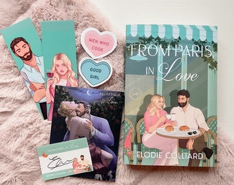 From Paris, in Love - swag + book