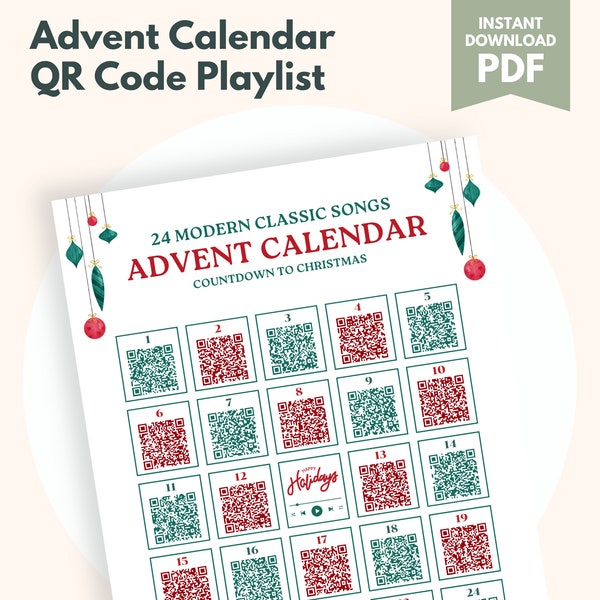 12 Days of Christmas Advent Calendar for Couples Printable Christmas Countdown for Couples
