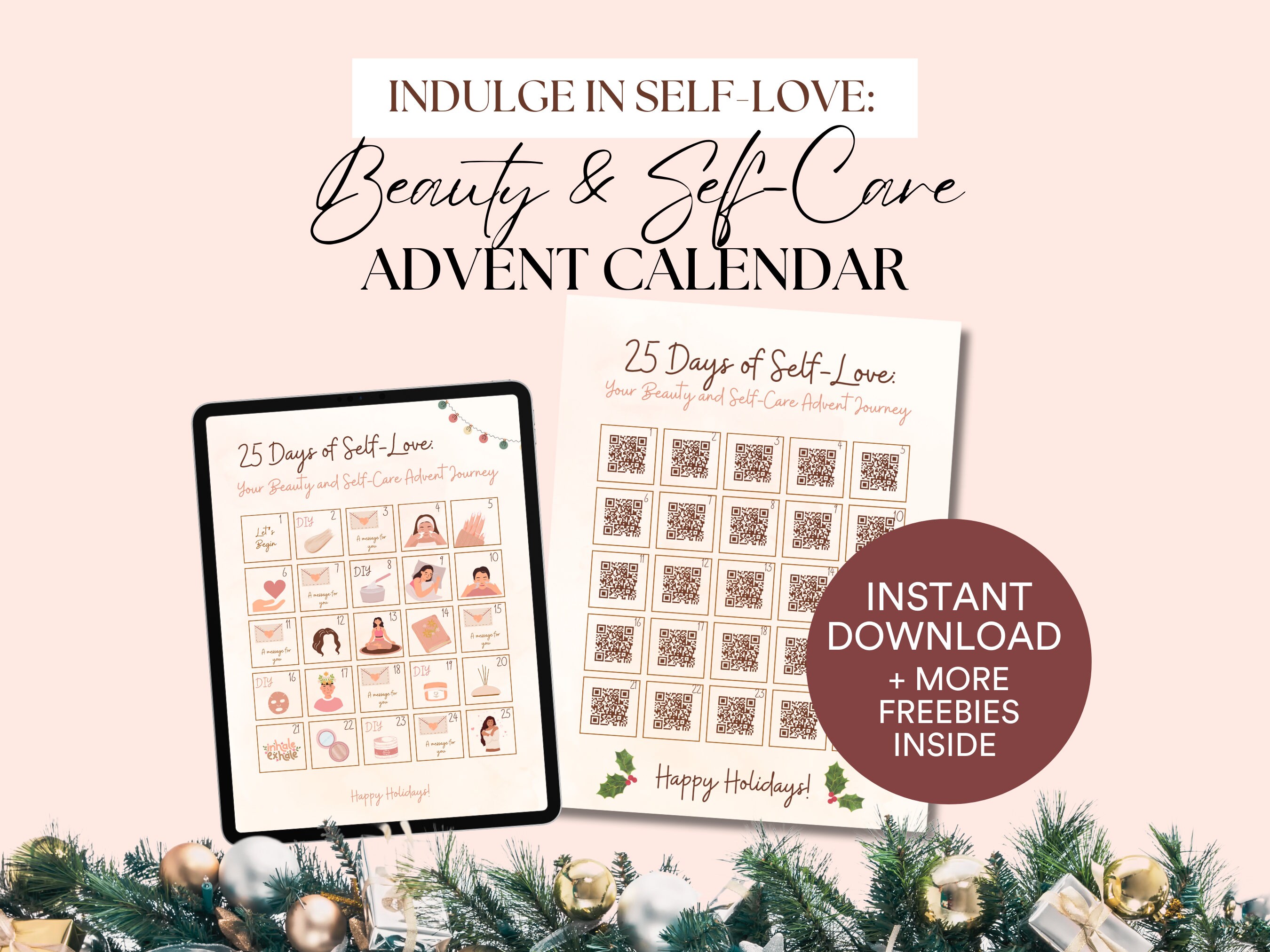 Advent Calendar for Adults Beauty and Selfcare Advent Etsy