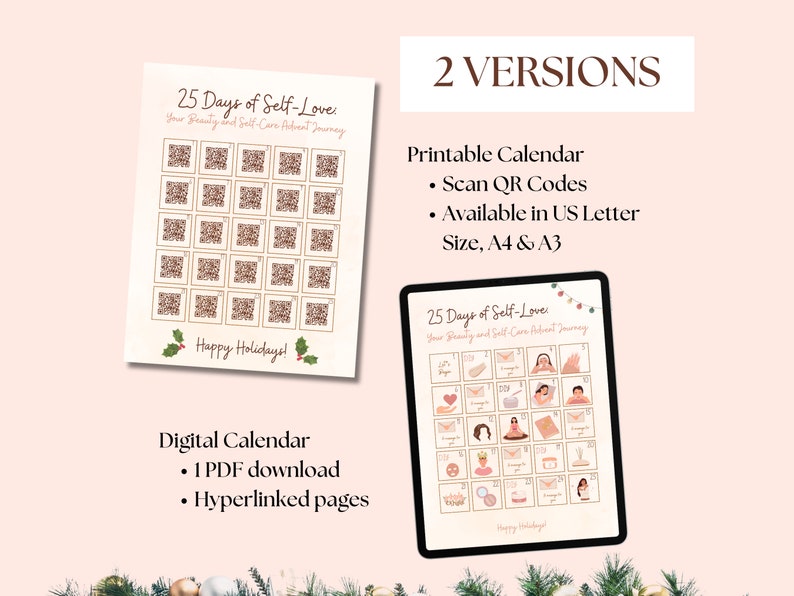 Advent Calendar for Adults Beauty and Selfcare Advent Etsy