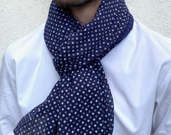 Echarpe pour homme, Chèche, foulard homme, coton, cadeau