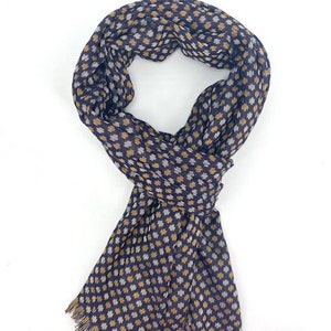 Echarpe, foulard homme, viscose tissée image 5