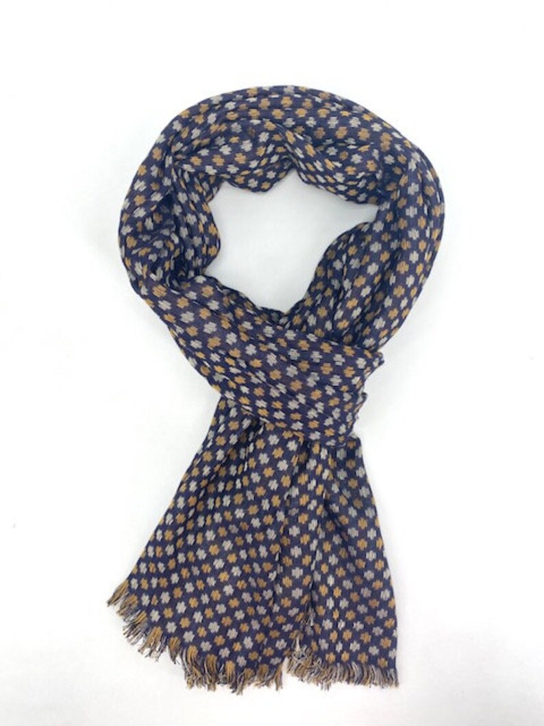 Echarpe, foulard homme, viscose tissée image 5