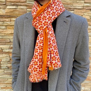 Echarpe, Foulard en viscose, homme ou femme image 4