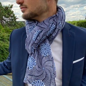 Chèche, foulard homme, coton image 5