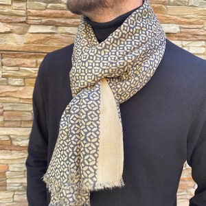 Echarpe, Foulard en viscose, homme ou femme image 1