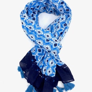 Scarf, Scarf, Women's scarf, cotton, Women's gift image 4