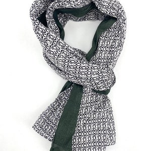 Scarf, scarf, men's scarf, cotton image 3